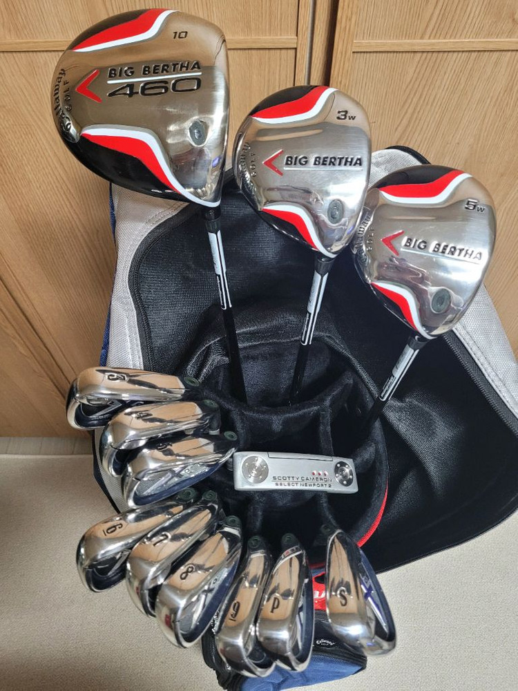 캘러웨이 남성용 골프채 풀세트 이미지