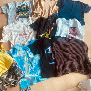 아동복 120,130사이즈 브랜드옷 일괄 정리 이미지