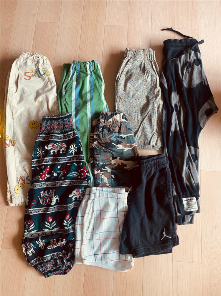 아동복 120,130사이즈 브랜드옷 일괄 정리 이미지