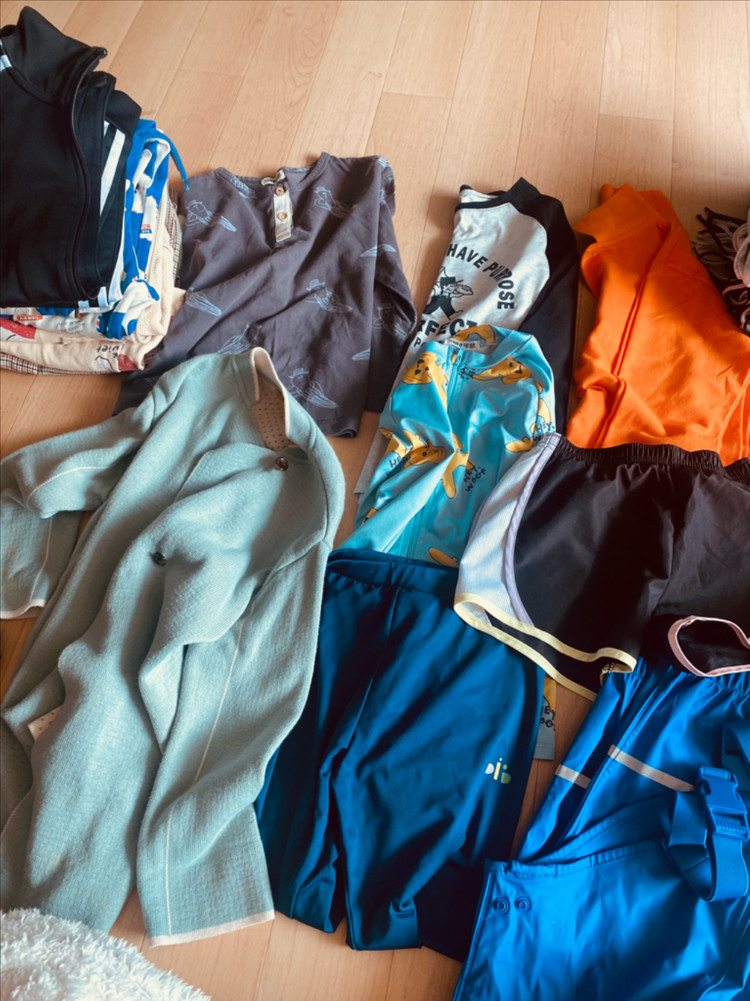 아동복 120,130사이즈 브랜드옷 일괄 정리 이미지