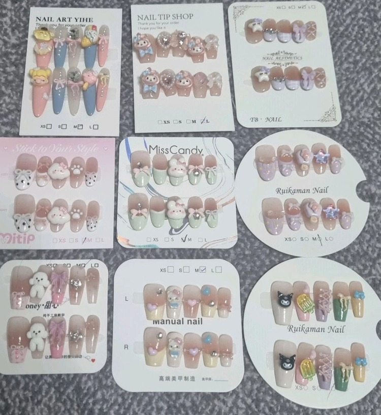 수제 네일팁m 이미지