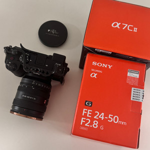 소니 A7C2 + 24-50mm 렌즈 세트 이미지