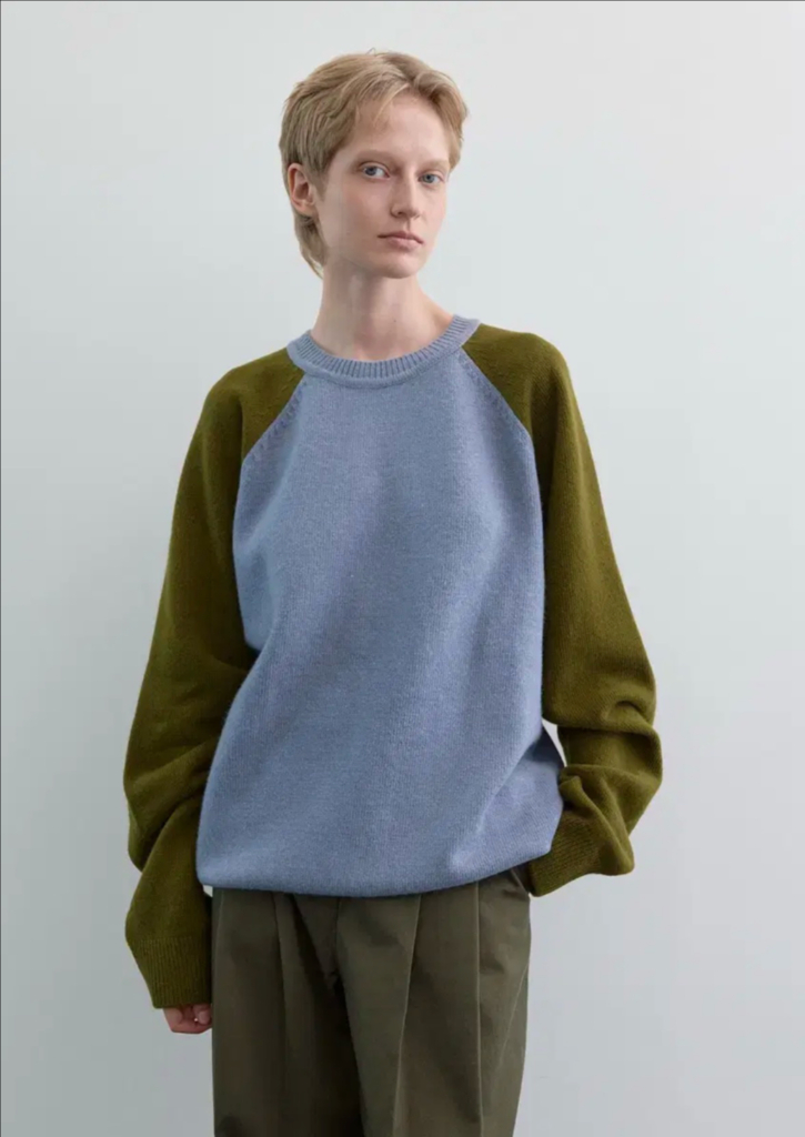 문달 ted 테드 레글런 니트 - 카키 / M 이미지