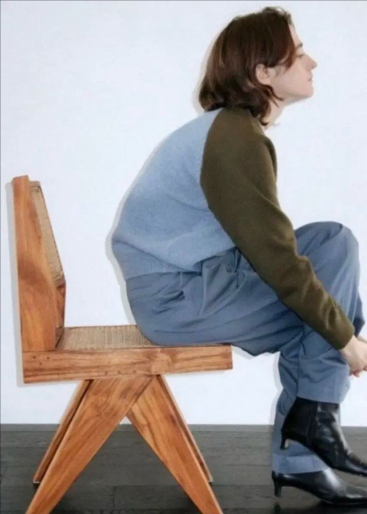 문달 ted 테드 레글런 니트 - 카키 / M 이미지