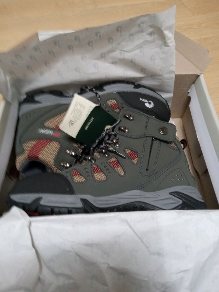 gt-36n 네파 안전화 260 265270 kcs인증 지퍼 메쉬 새제품 이미지