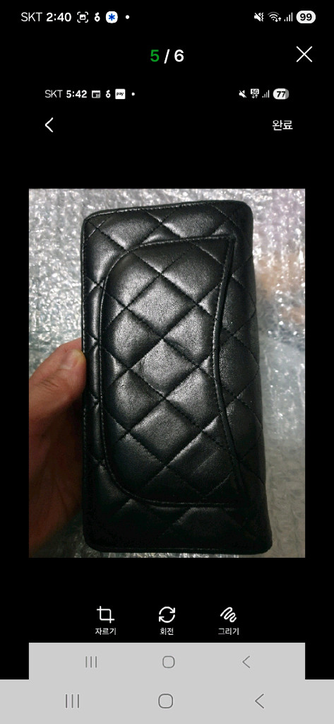 샤넬 은장장지갑 정품 인기제품! 이미지