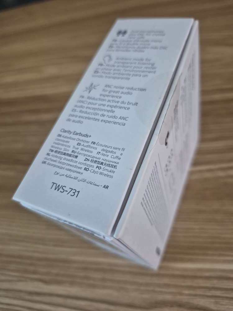 노키아 신품 블루투스 이어폰 팝니다 신품 미개봉 클리어 이어버드+ 무선 이어폰 이미지