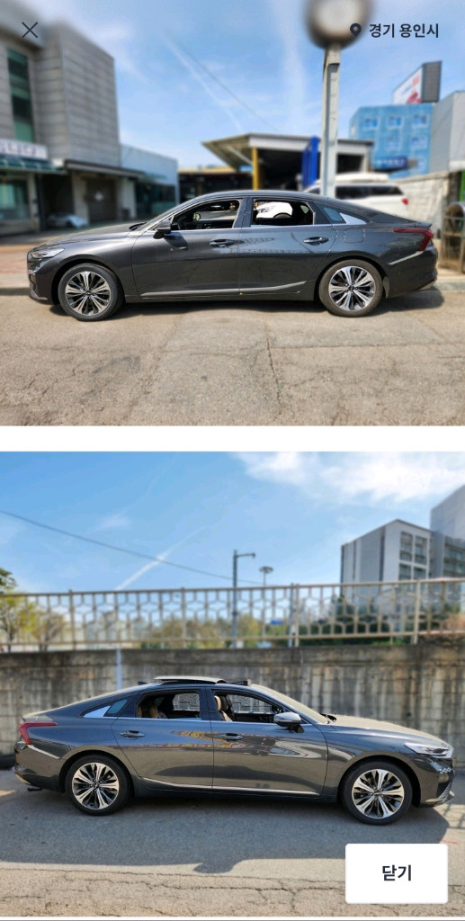 중형 세단 k8 하이브리드 시그니처 이미지