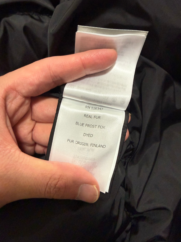 [0] 21 / 22 몽클레어 클로에 Khloe 롱패딩 블랙 (폭스퍼) 이미지