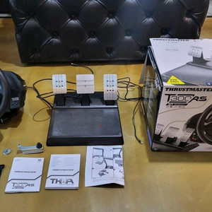 트러스터마스터 T300RS GT+TH8A0+ 레이싱 거치대 팝니다 이미지