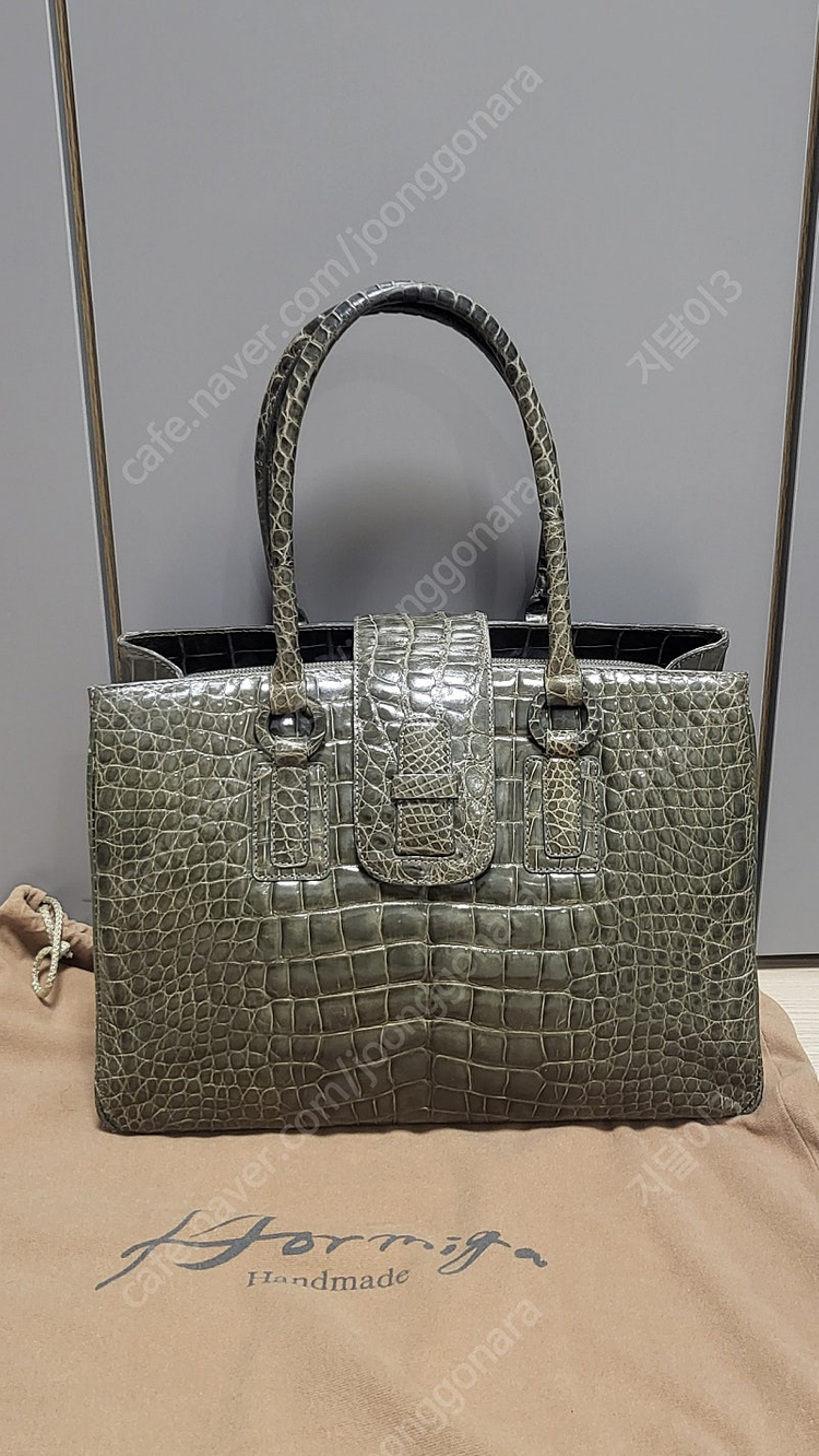 (정품)호미가 악어가죽가방 토트백 숄더백 이미지