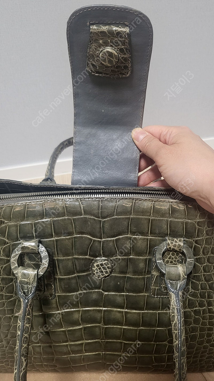 (정품)호미가 악어가죽가방 토트백 숄더백 이미지