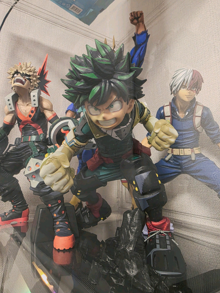 히로아카 BWFC SMSP 미도리야 바쿠고 토도로키, 제일복권 올마이트 리페인트 피규어 이미지