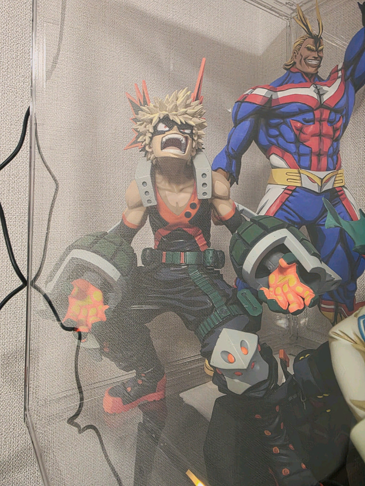 히로아카 BWFC SMSP 미도리야 바쿠고 토도로키, 제일복권 올마이트 리페인트 피규어 이미지