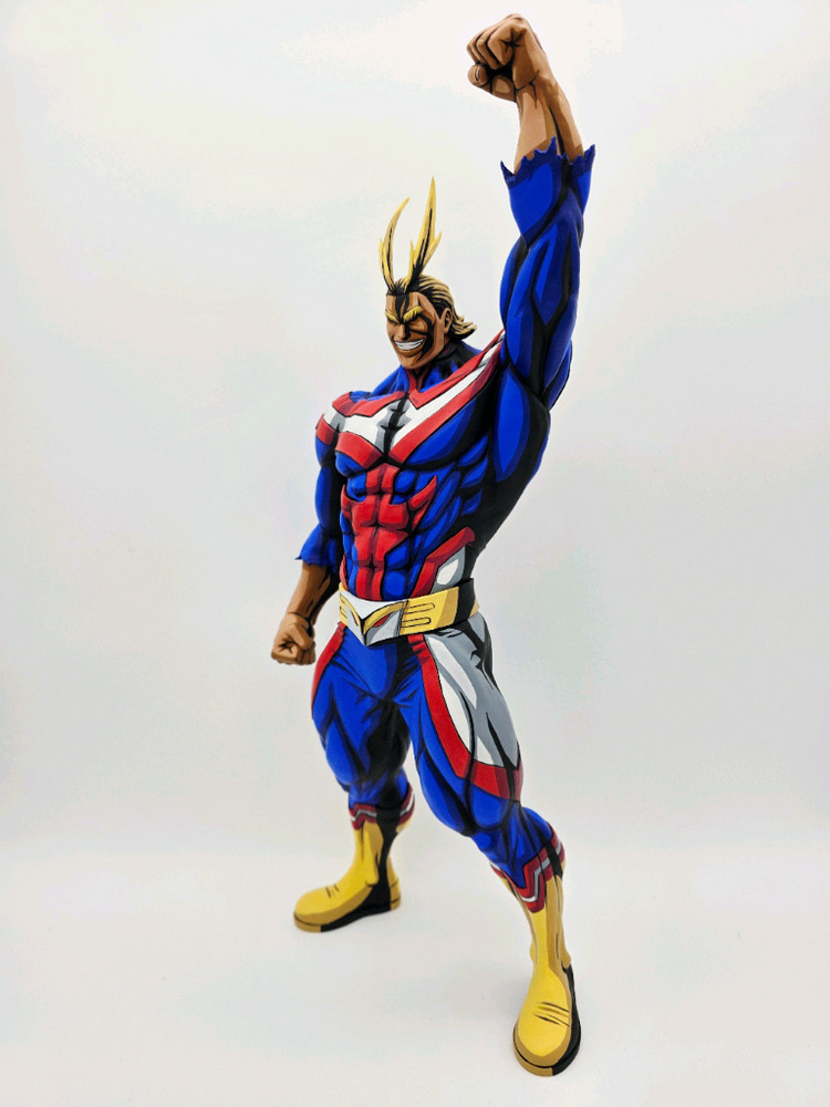 히로아카 BWFC SMSP 미도리야 바쿠고 토도로키, 제일복권 올마이트 리페인트 피규어 이미지