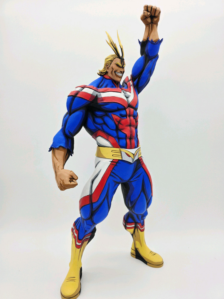 히로아카 BWFC SMSP 미도리야 바쿠고 토도로키, 제일복권 올마이트 리페인트 피규어 이미지