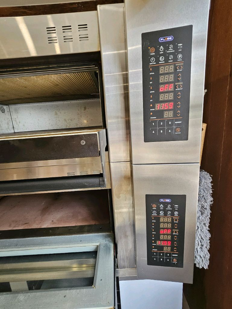 (상태최상)업소용 라진플로베 데크오븐 2매2단 이미지
