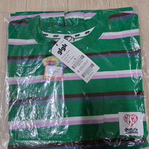 히로 glgk 하트포켓스트라이프 그린130(반택포함) 이미지