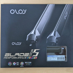 OLOY DDR5 64GB(32GB2) 6400MHz CL32 RGB 하이닉스 A다이 램 국내 정품 이미지