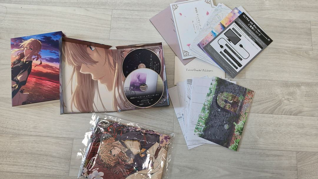 바이올렛 에버가든 블루레이 일괄 팝니다. 이미지