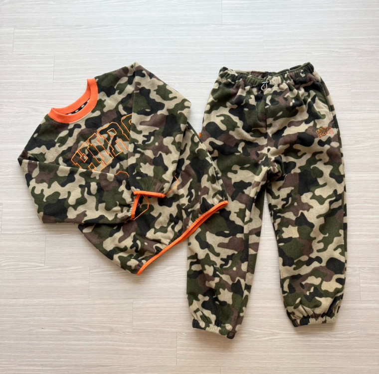 히로 블랭크 패턴 플리스 셋업 카모 140 이미지