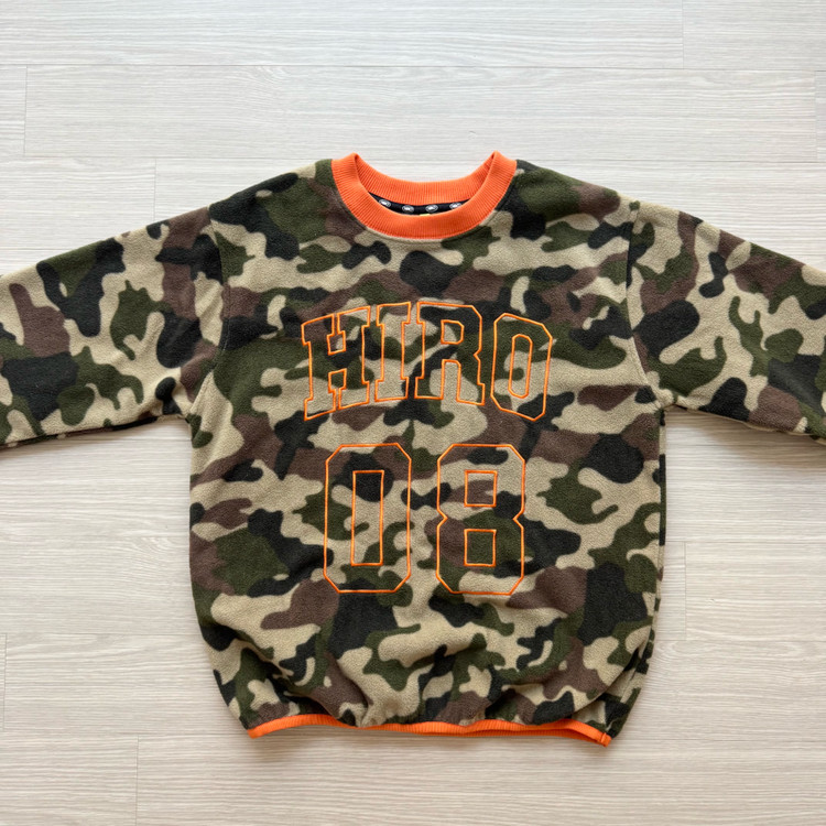 히로 블랭크 패턴 플리스 셋업 카모 140 이미지