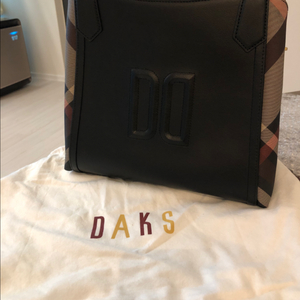 닥스 체크 토트백,핸드백 겸용 이미지