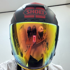 쇼에이 오픈페이스 헬멧 묻따 개급처 이미지