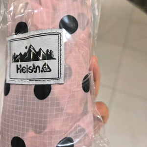 하이산 도트 백팩 새상품 핑크 이미지