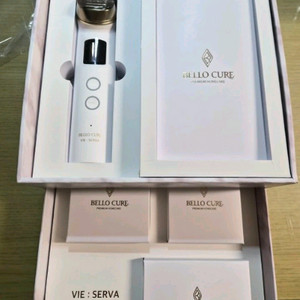 새상품) 벨로쿠어 비세르바 토탈케어 led 고주파 마사지기 ems 갈바닉 피부관리기 기정용 고주파기 리프팅 이미지