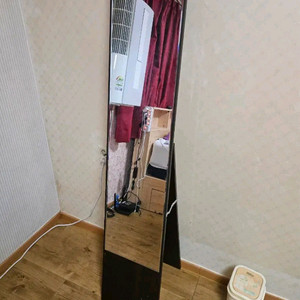블랙 프레임 스탠드 전신 거울 높이 150cm 수원탑동 이미지