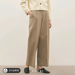 더캐시미어 캐시미어 캐시미어 블렌드 컬러 라인 니트 자켓 크림 55 랑방 타임 마인 이미지