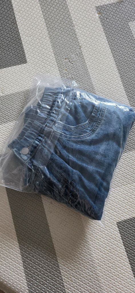 9부 벌룬 데님팬츠 55~88사이즈 이미지