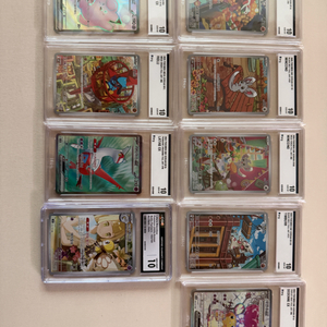 포켓몬 카드 brg 10 등급 일괄 이미지