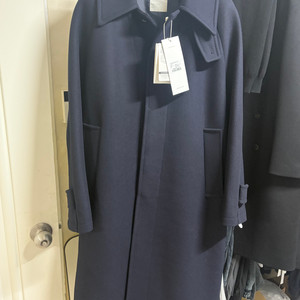 [새제품]벨리에 멕시 멜톤 울 발마칸 네이비 M사이즈 이미지