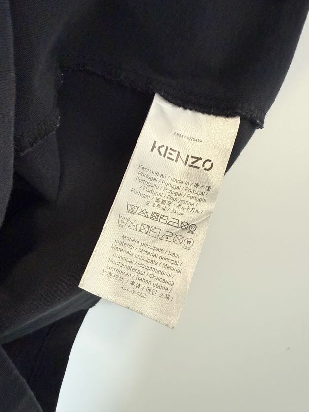 겐조 타이거 여성 반팔티 블랙 이미지