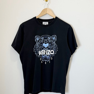 겐조 타이거 여성 반팔티 블랙 이미지