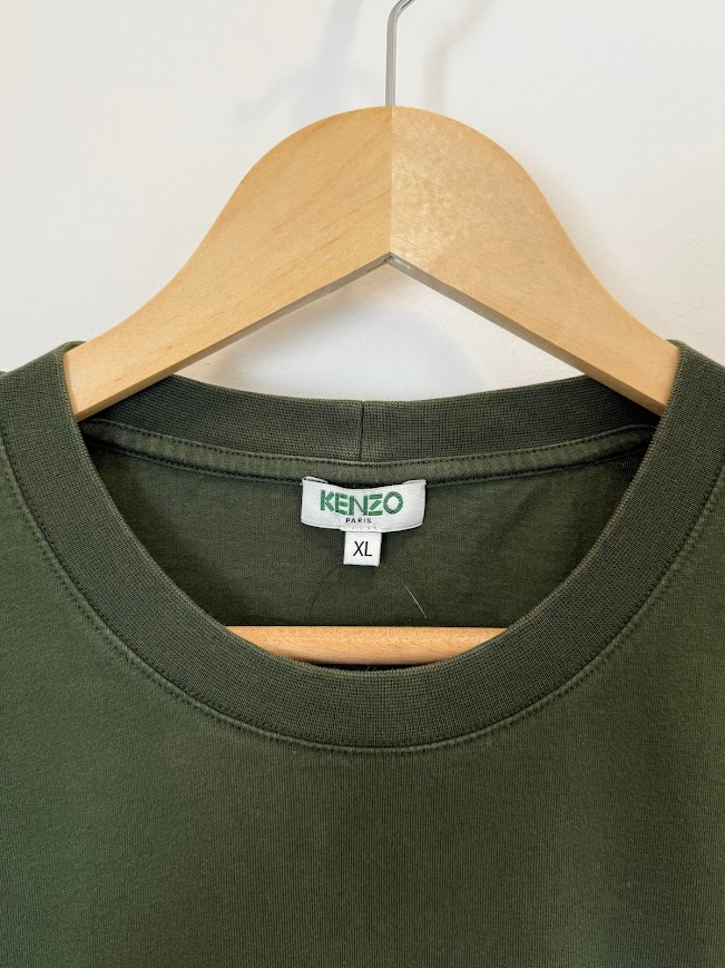 겐조 타이거 반팔티 카키 이미지