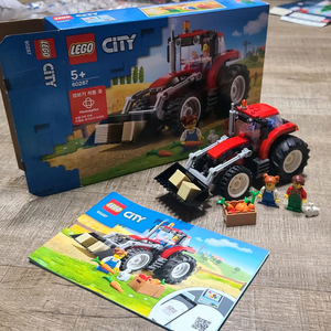 레고 시티 60287 트랙터 중고 이미지