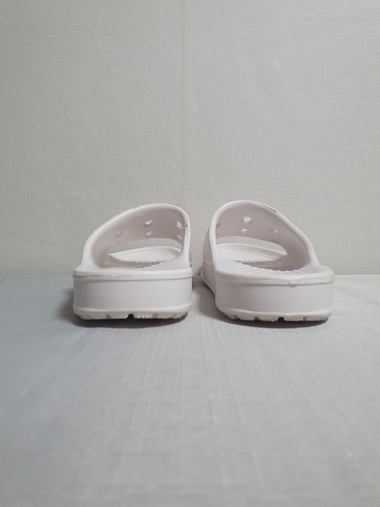 택포 240mm 크록스 바야 슬라이드 화이트 슬리퍼 이미지