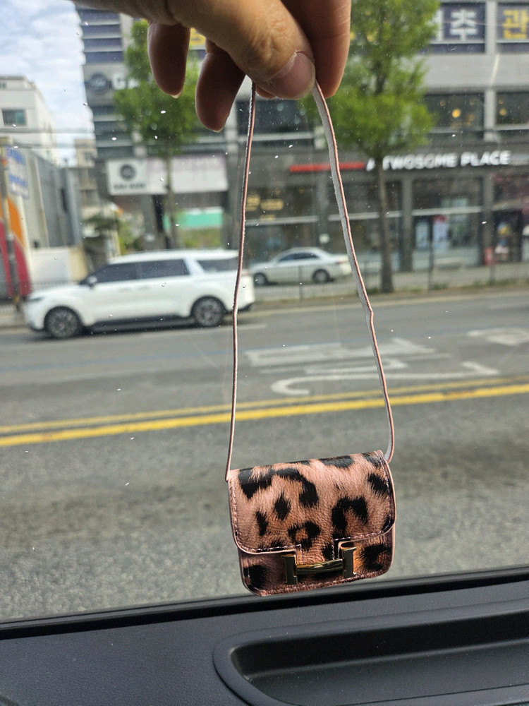 명품 스타일 미니 가방(에르메스) 키링,에어팟케이스,자석 잠금 이미지