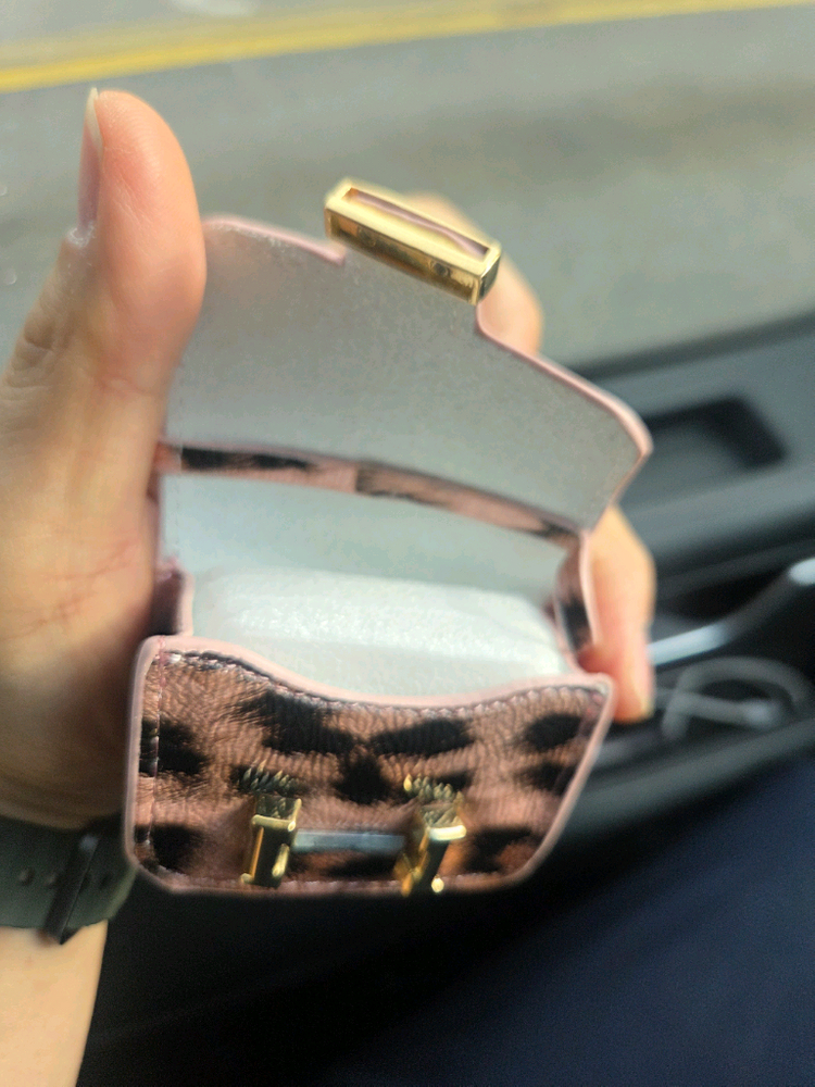 명품 스타일 미니 가방(에르메스) 키링,에어팟케이스,자석 잠금 이미지