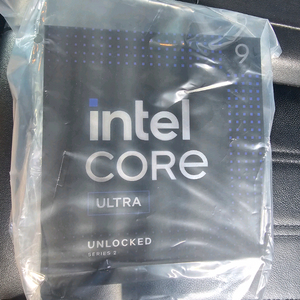급처 [미개봉]인텔 코어 ULTRA9 판매 이미지