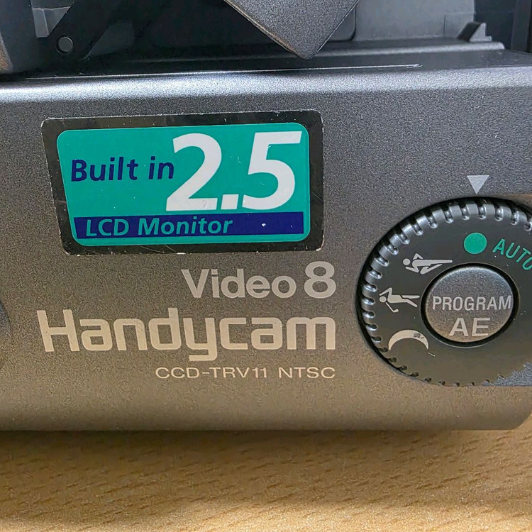 소니 핸디캠 8mm 비디오카메라 CCD-TRV11 NTSC 세트 이미지