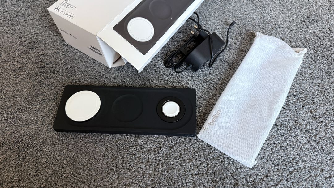 벨킨 3in1 맥세이프 충전기 (박스 풀 거의 새제품) 이미지