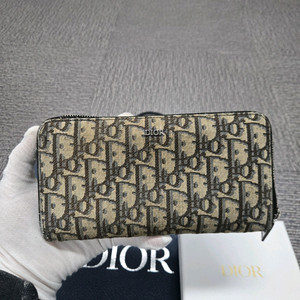 [특가][정품] 디올 오블리크 지퍼돌이 장지갑 이미지