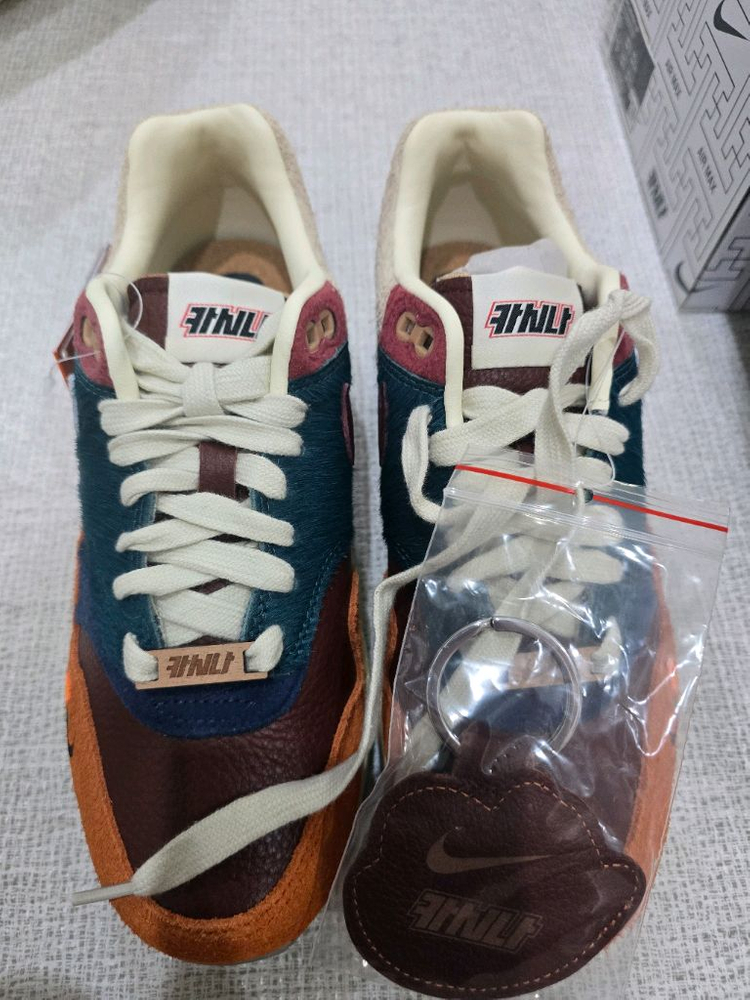 나이키 에어맥스1 카시나 원앙 콜라보 240사이즈 이미지