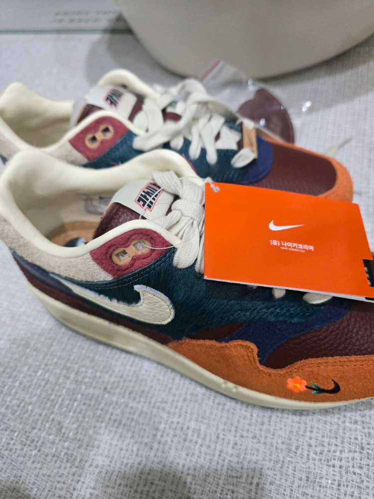 나이키 에어맥스1 카시나 원앙 콜라보 240사이즈 이미지