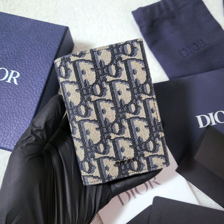 [25년구매/풀구성] 디올 오블리크 오거나이저 카드지갑 이미지