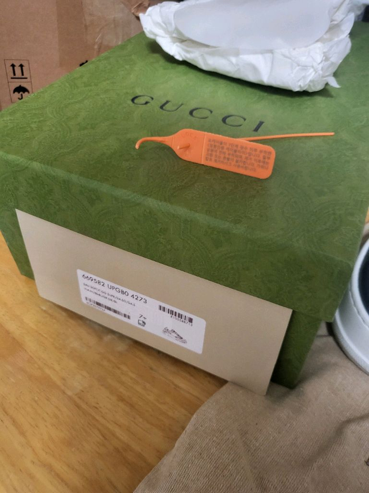 24SS 구찌 GG 청키 스니커즈 7.5(260-265) 이미지